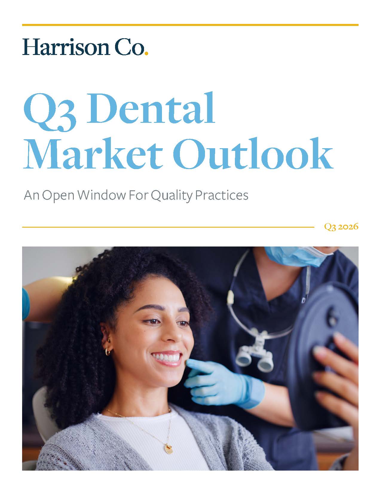 Q3 Dental Market Outlook cover